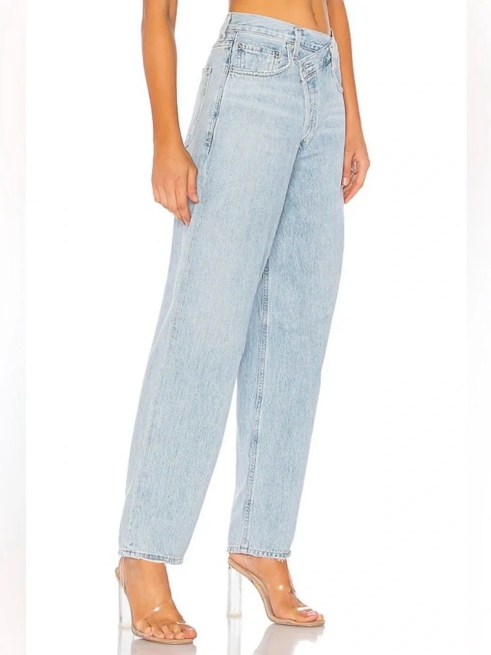 AGOLDE Criss Cross Upsized Jean in Suburbia - Picture 2 of 15